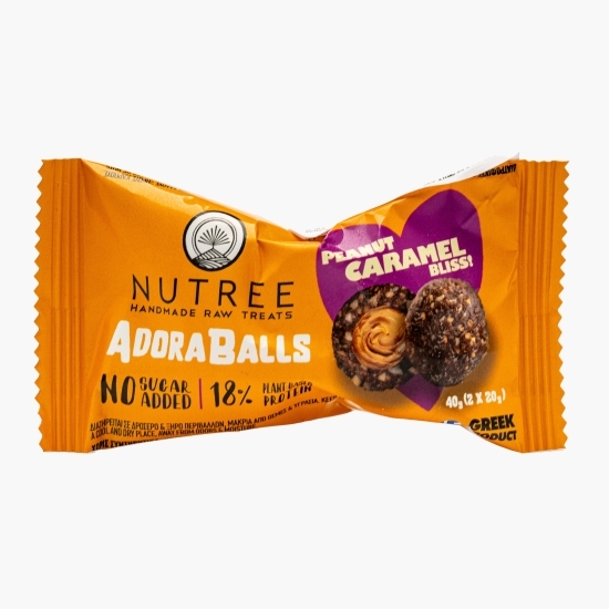 Praline proteice Peanut Caramel Bliss fără zahăr adăugat 40g (2x20g)