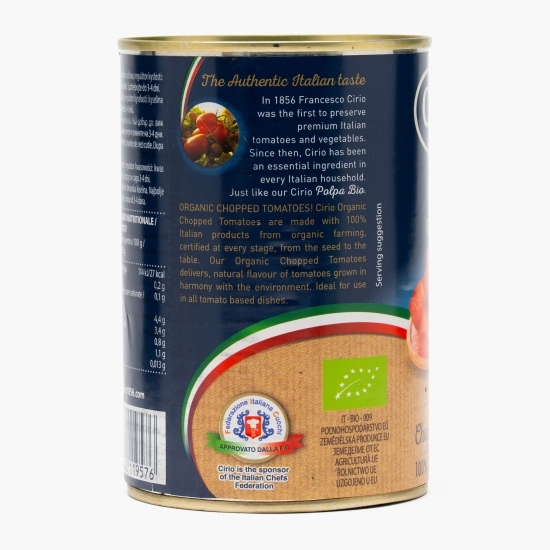 Pulpă de roșii cuburi eco, 400g