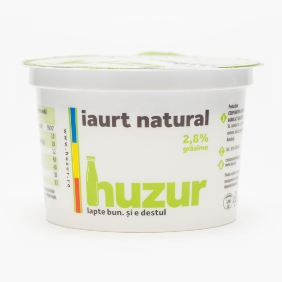 Iaurt natural 2,8% grăsime 190g