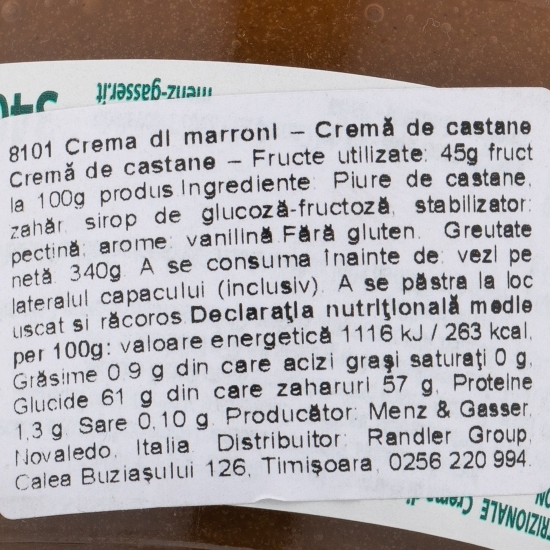 Cremă de castane 340g