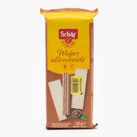 Napolitane cu cremă de alune fără gluten 125g
