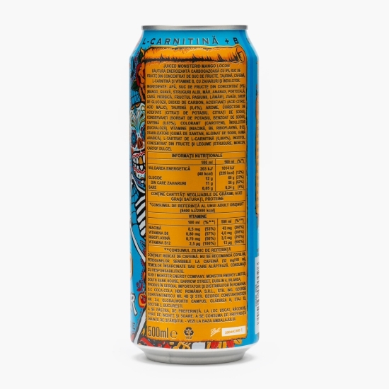 Băutură energizantă mango Loco 0.5l