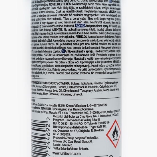 Antiperspirant spray Invisible Care 150ml