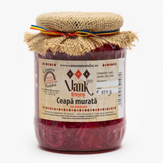 Ceapă murată cu anason în oțet 720g