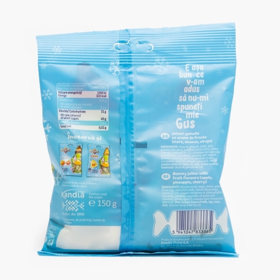 Jeleuri gumate cu aromă de fructe Jelly Mania Steluță 150g 
