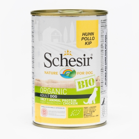 Hrană umedă eco pentru câini, 400g, cu pui