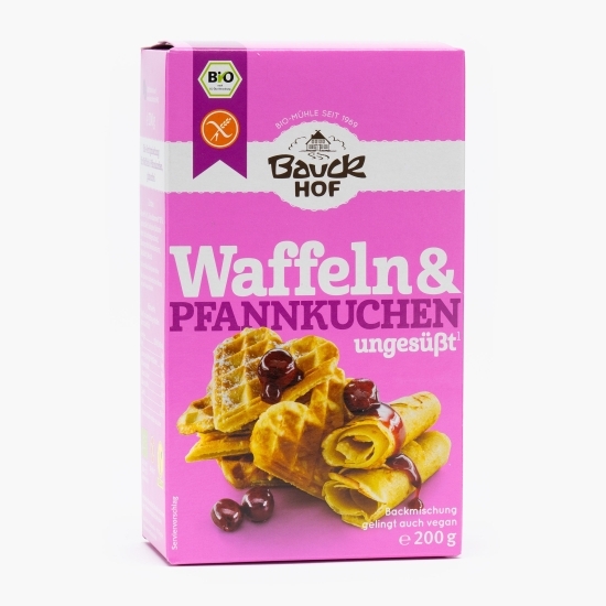 Mix clătite și gaufre fără gluten, eco, 200g