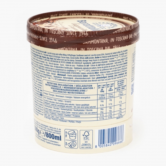 Înghețată de cafea cu sirop de cacao 500g