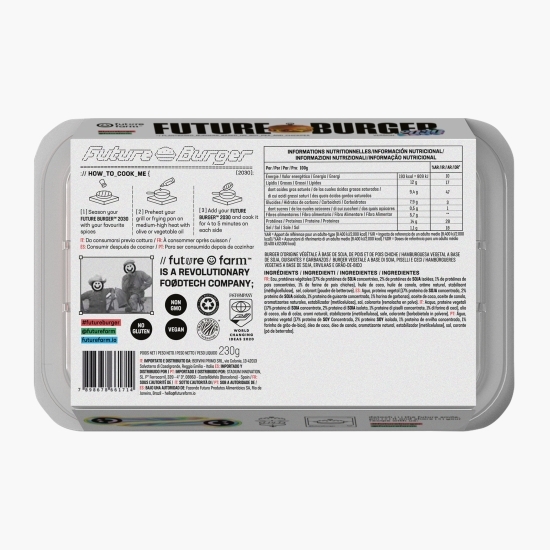 Burger vegetal 230g
