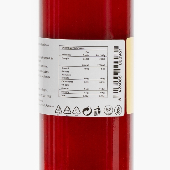 Sirop de căpșuni 0.5l