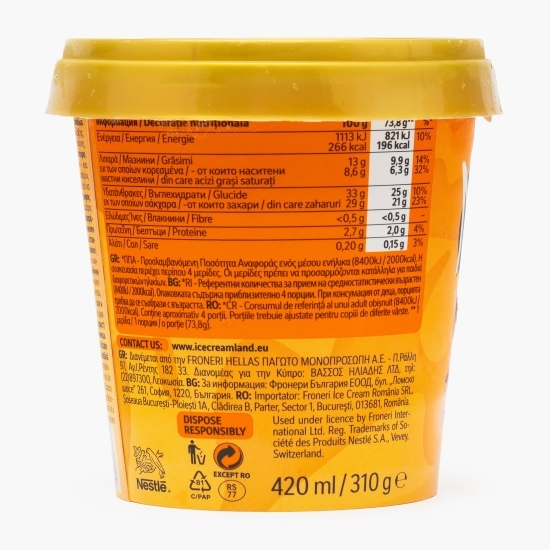 Îngheţată Pralines & Cream 420ml (310g)