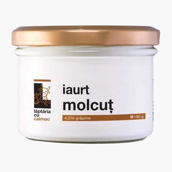 Iaurt molcuț 4.5% grăsime, 190g