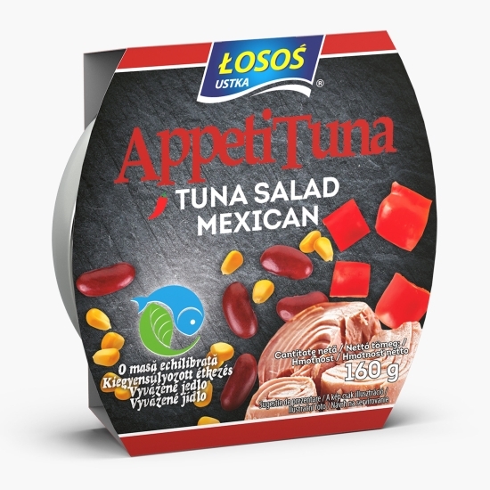 Salată mexicană cu ton și legume 160g