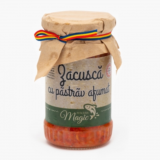 Zacuscă cu păstrăv afumat 300g