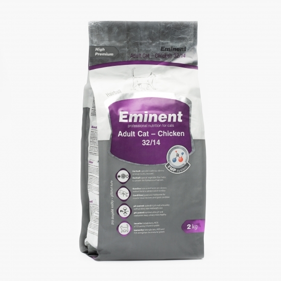 Hrană uscată pentru pisici adult, 2kg, pui 