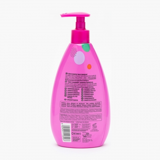 Șampon și gel de duș Minnie, bio 0.5l