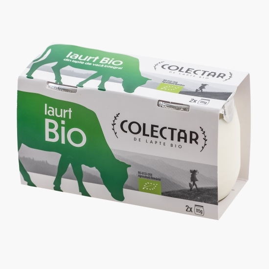 Iaurt eco 3.5%-4.1% grăsime, 2x115g