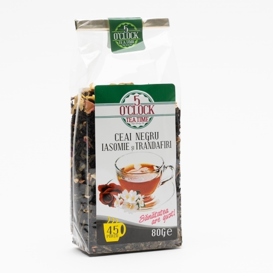 Ceai negru cu iasomie și trandafiri 80g