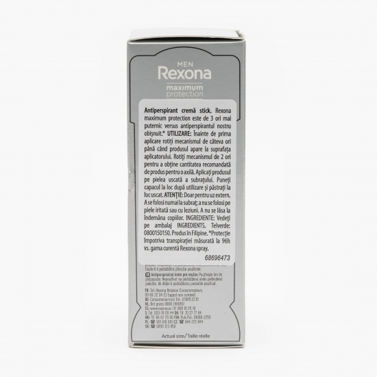 Deodorant stick men Maximum Protection Clean Scent 45ml
