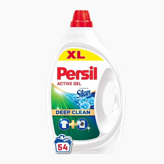 Detergent de rufe lichid Active Gel, Deep Clean, 54 spălări, 2.43l