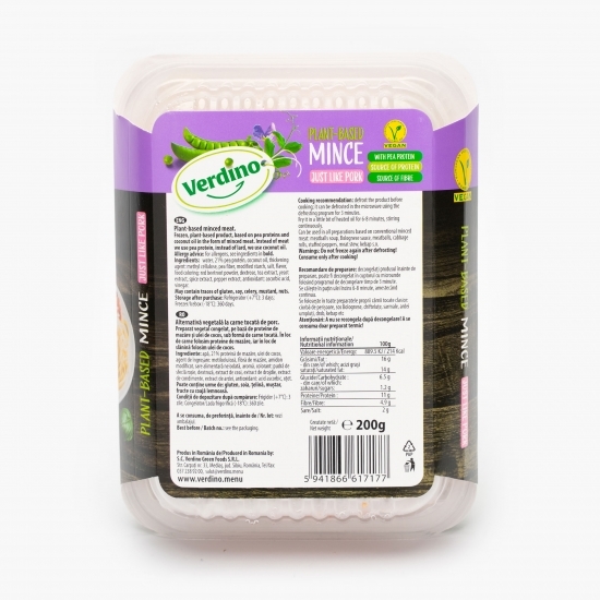 Tocată vegetală fără porc 200g