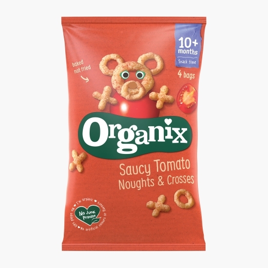 Snack ecologic eco din porumb cu roșii +10 luni 60g (4x15g)