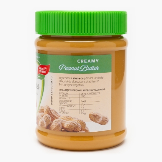 Pastă de alune cremoasă, fără zahăr 375g