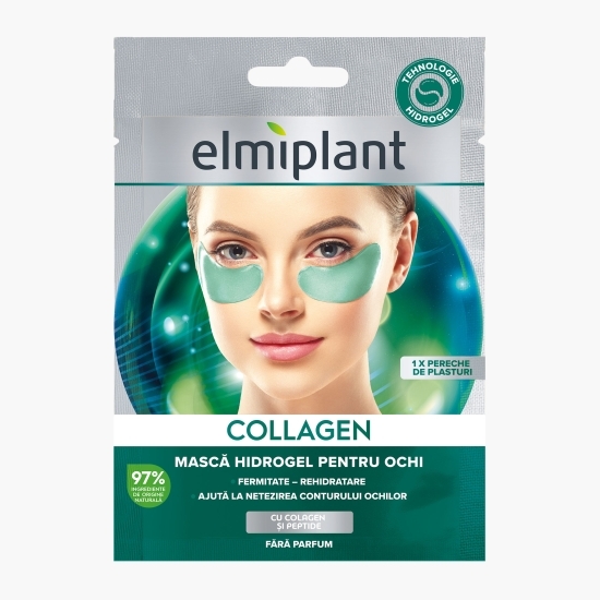 Mască hidrogel pentru ochi Collagen, 1 pereche
