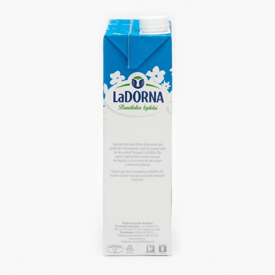 Lapte UHT fără lactoză, 1.5% grăsime, „Zile ușoare” 1l