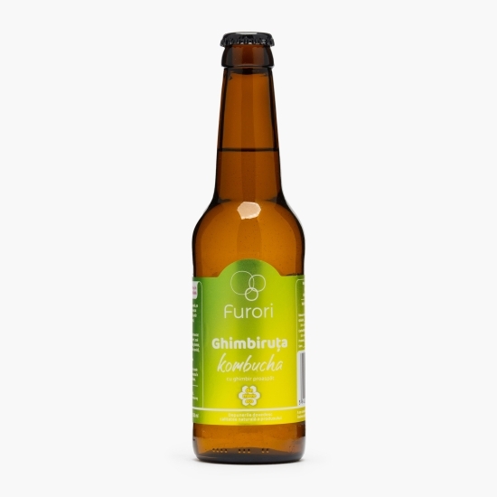 Băutură răcoritoare din kombucha cu ghimbir 330ml