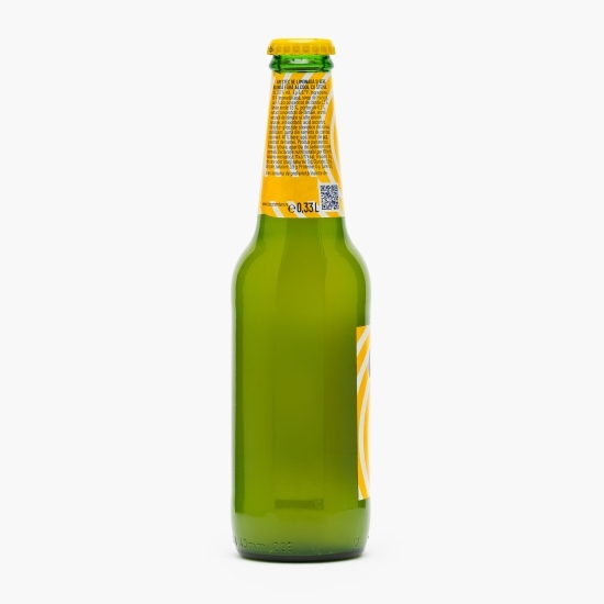 Bere cu gust de lămâie și lime cu 0% alc. sticlă 0.33l