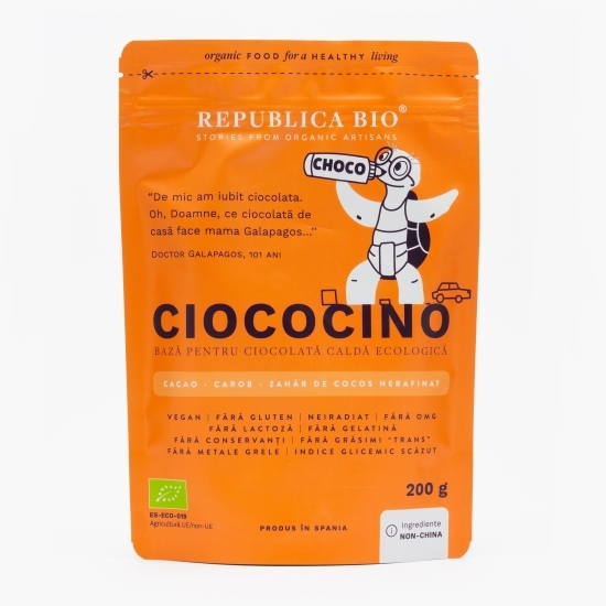 Bază pentru ciocolată caldă ecologică Ciococino 200g