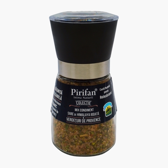 Râșniță mix sare de Himalaya iodată și verdețuri de Provence 180g
