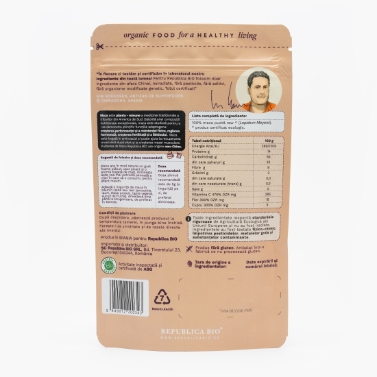 Maca, pulbere ecologică pură, 150g
