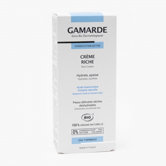 Cremă hidratantă cu acid hialuronic, bio 40ml