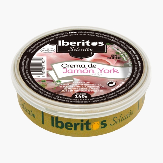 Cremă tartinabilă de jambon York 140g