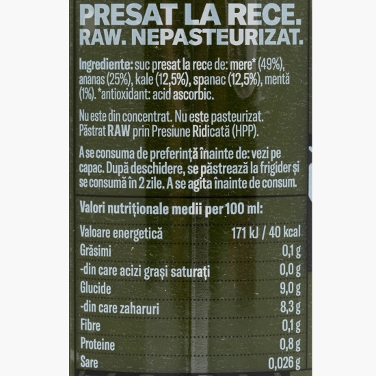 Raw juice Iron WOWman 0.25l