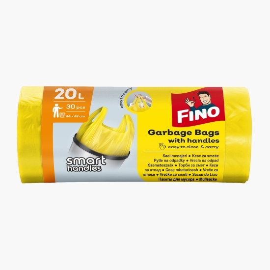 Saci menajeri cu mânere 20l 30 buc
