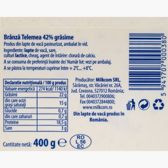 Telemea de vacă 400g