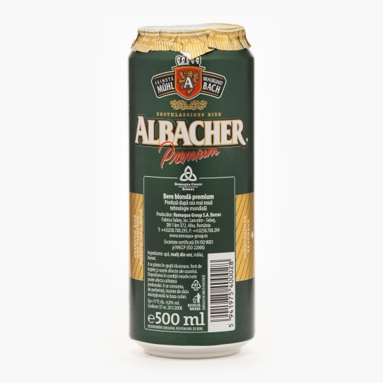 Bere blondă doză 0.5l