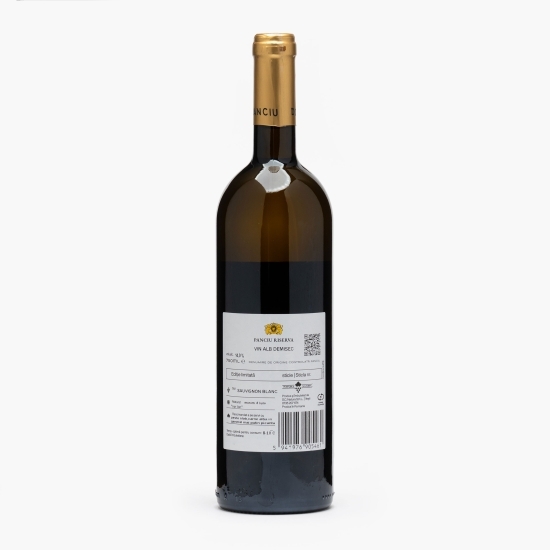 Vin alb demisec Sauvignon Blanc, 14%, 0.75l