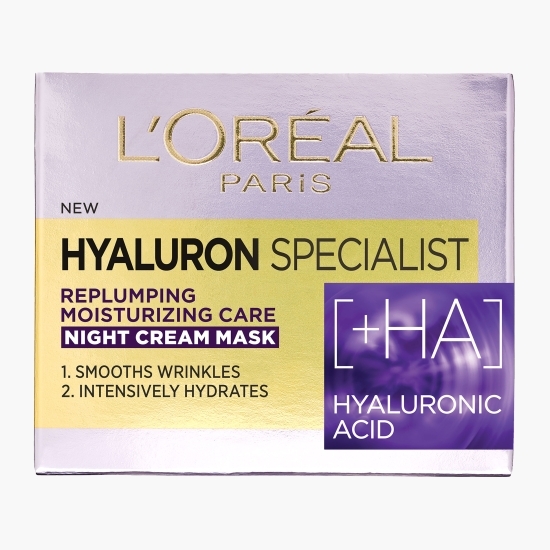 Cremă de noapte antirid hidratantă Hyaluron Specialist 50ml