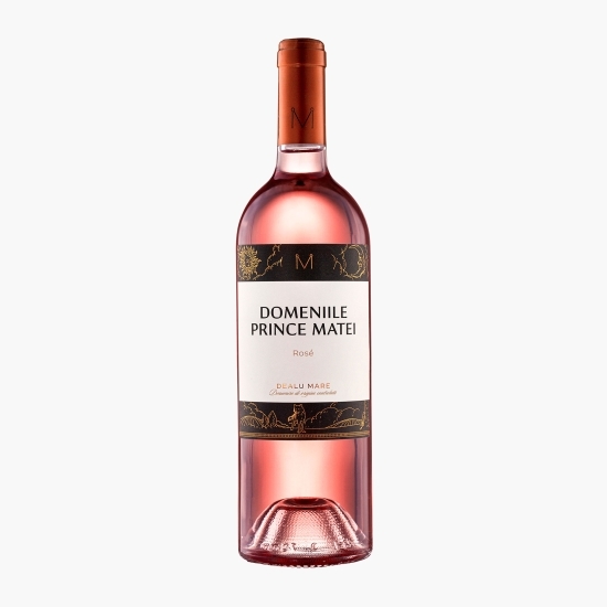 Vin rose sec Merlot & Cabernet & Fetească Neagră & Pinot Noir, 13%, 750ml