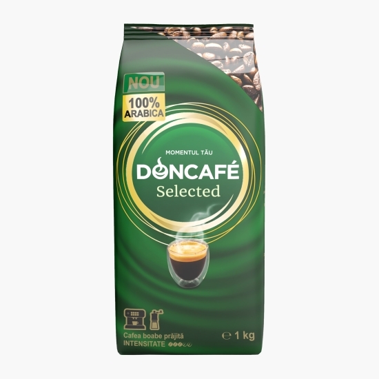 Selected 100% arabica 1kg, cafea boabe prăjită