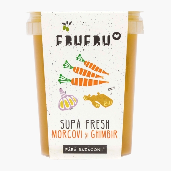 Supă fresh de morcovi și ghimbir 450g