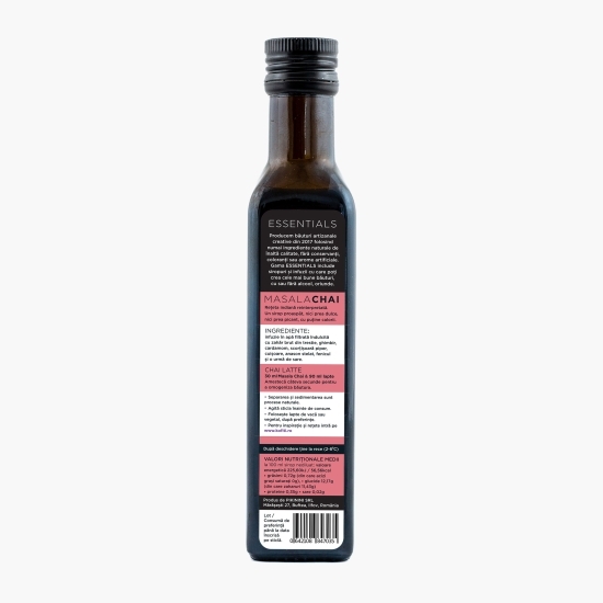 Masala Chai, sirop natural pentru Chai latte 0.23l
