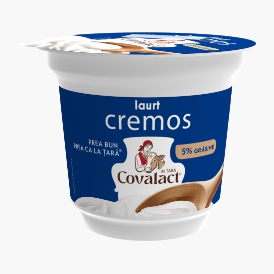 Iaurt cremos 5% grăsime, 300g