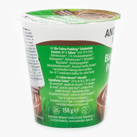 Budincă eco cremoasă de ciocolată 150g