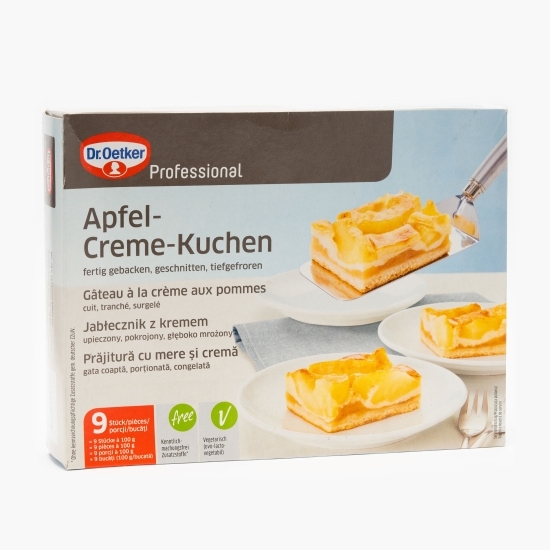 Prăjitură cu mere și cremă 900g