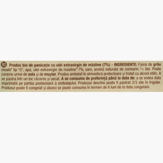 Lipii piadină eco cu ulei extravirgin de măsline 4 buc, 300g